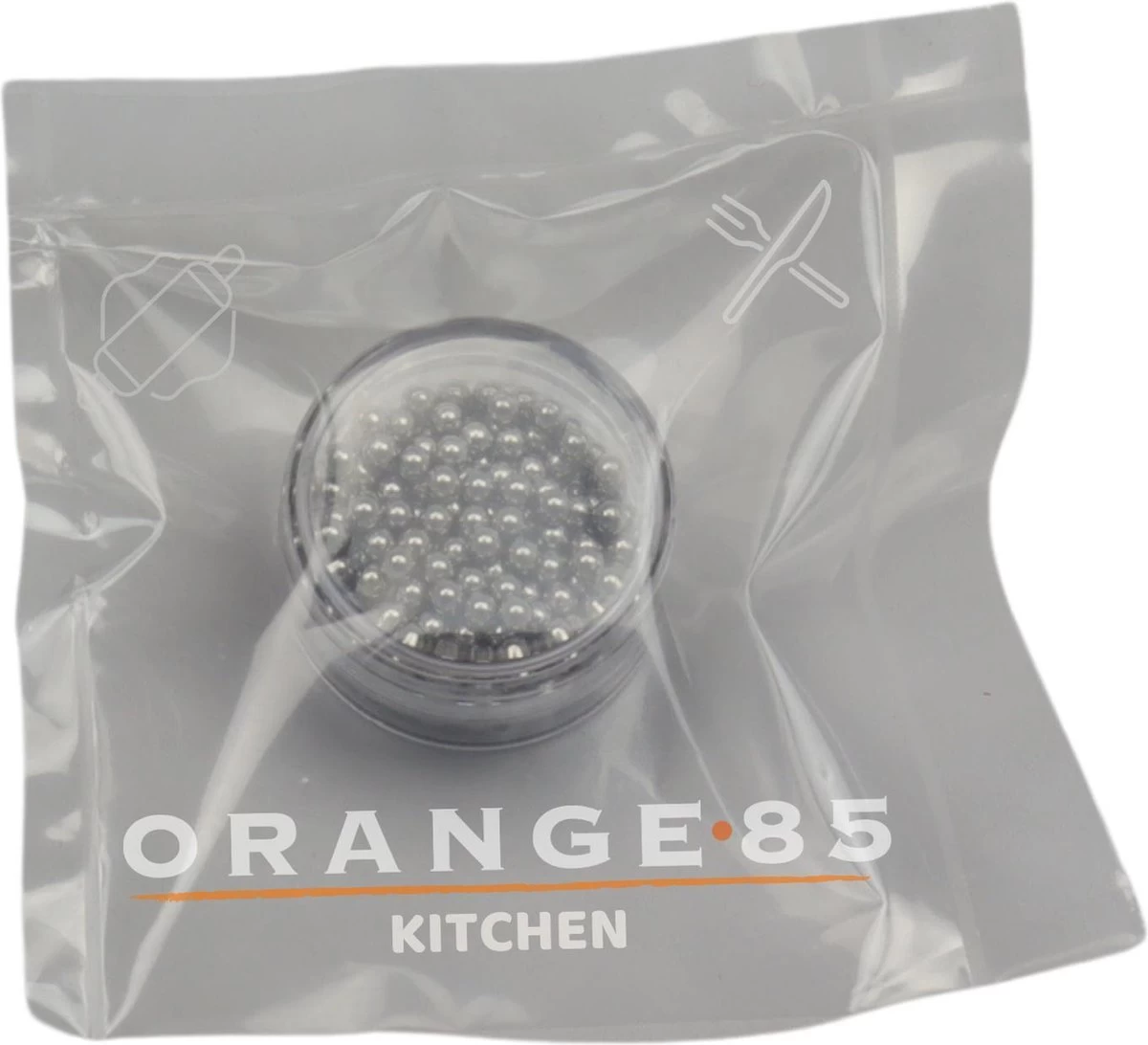 Orange85 De Nettoyage Orange85 - Pour Carafe - Inox - 2,5 X 4,5 X 4,5 Cm - Argent - Rond - Boules - Boules De Nettoyage 6 Orange85 De Nettoyage Orange85 - Pour Carafe - Inox - 2,5 X 4,5 X 4,5 Cm - Argent - Rond - Boules - Boules De Nettoyage – Image 4
