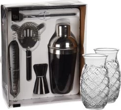 Excellent Houseware 5 Pièces Avec 4 Verres Pina Colada