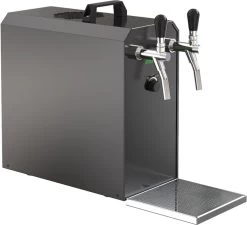 Set Complet - Robinet à Bière - Stream 50 / K 2 Robinets En Acier Inoxydable, 50 Litres / H, Avec Pompe à Membrane - Robinet à Bière, Beertender, Robinet Domestique, Refroidisseur De Bière -Dégustation Délicate 1200x1095 2