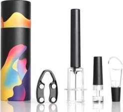 Ensemble D'ouvre-vin Paddio - Ensemble De Vin De Luxe Avec Tire-bouchon, Bec Verseur, Bouchon De Vin Et Coupe-papier - Coffret Cadeau - Coffret Cadeau 11 Ensemble D'ouvre-vin Paddio - Ensemble De Vin De Luxe Avec Tire-bouchon, Bec Verseur, Bouchon De Vin Et Coupe-papier - Coffret Cadeau - Coffret Cadeau -Dégustation Délicate 1200x1095