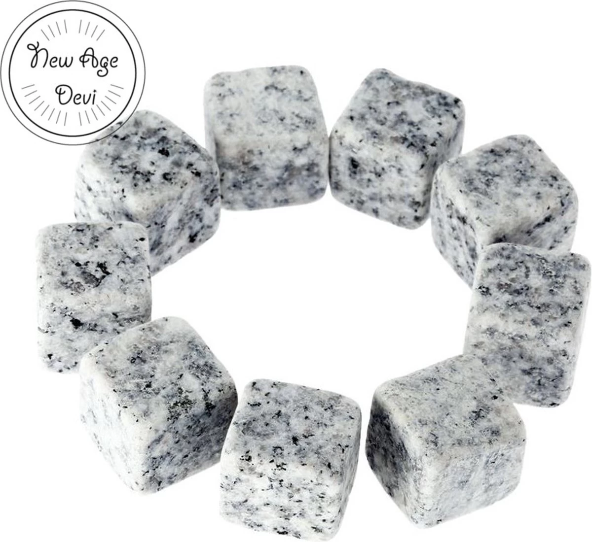 New Age Devi - Pierres à Whisky - Pierres à Whisky - 9 Pièces - Pierres Naturelles - On The Rocks - Glaçons Naturels 9 New Age Devi - Pierres à Whisky - Pierres à Whisky - 9 Pièces - Pierres Naturelles - On The Rocks - Glaçons Naturels – Image 7