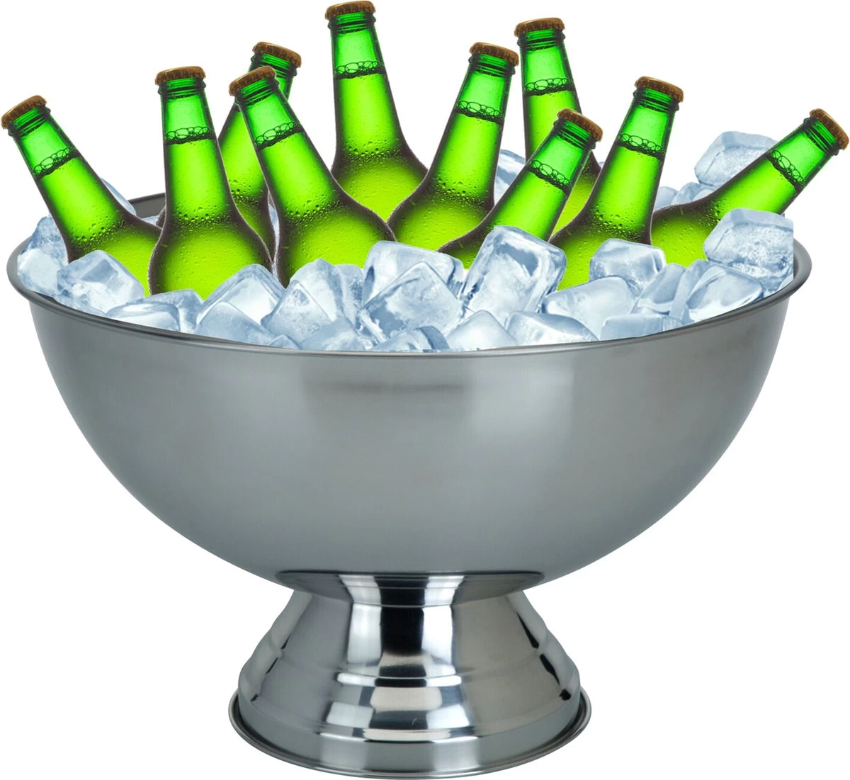 Excellent Houseware Seau à Bière/seau à Glace Sur Pied - Acier Inoxydable - 39 X 24 Cm 3 Excellent Houseware Seau à Bière/seau à Glace Sur Pied - Acier Inoxydable - 39 X 24 Cm