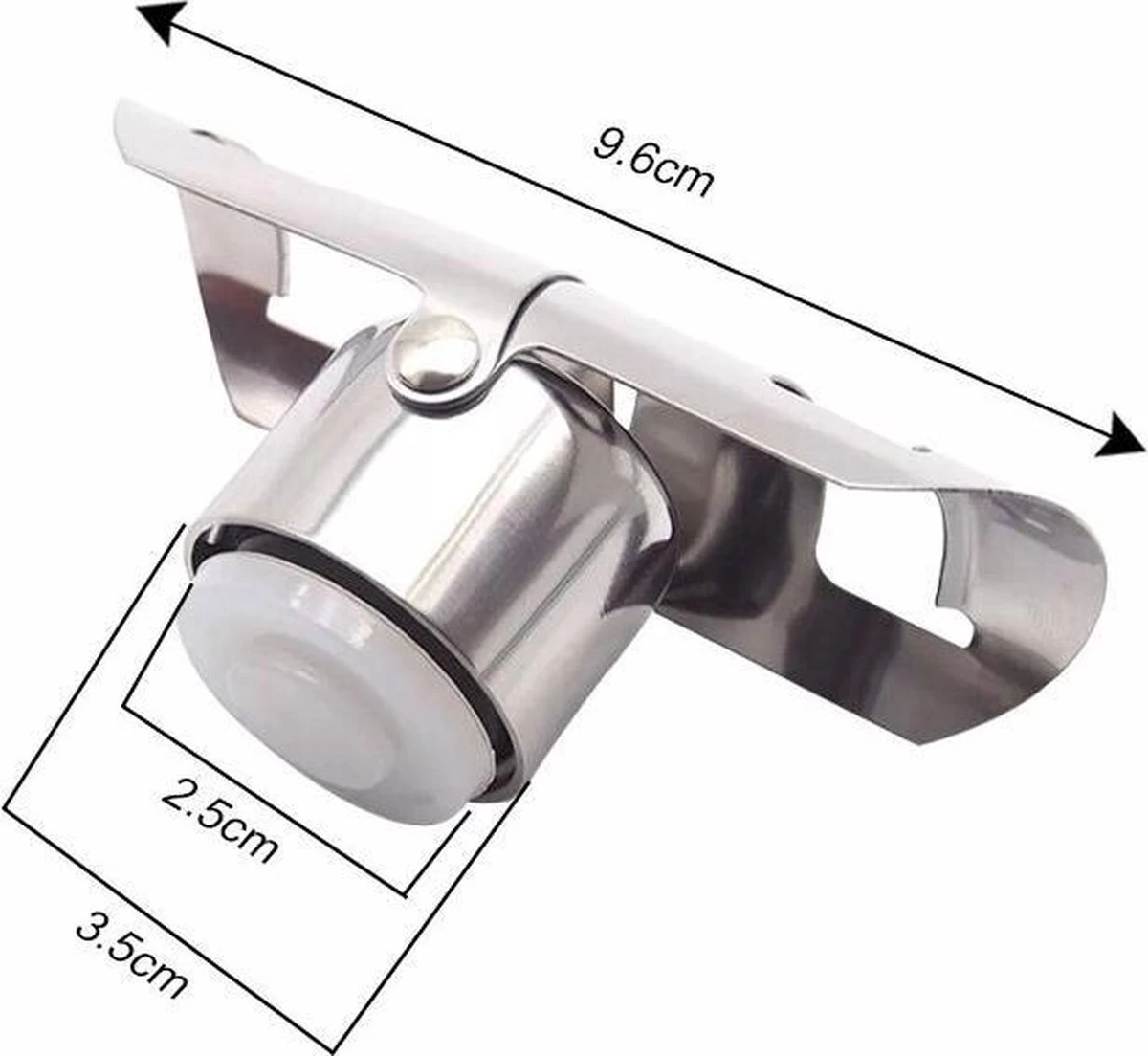 WiseGoods De Vin Et De Champagne WiseGoods - Bouchons De Vin Sous Vide Réutilisables - Bouchon De Champagne En Acier Inoxydable - Bouchon De Bouteille De Vin - Bouchon De Bouteille 8 WiseGoods De Vin Et De Champagne WiseGoods - Bouchons De Vin Sous Vide Réutilisables - Bouchon De Champagne En Acier Inoxydable - Bouchon De Bouteille De Vin - Bouchon De Bouteille – Image 6