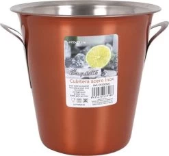 Seau à Vin Ou Champagne Exquis - Acier Inoxydable - Couleur Cuivre - Ø 22 Cm, Hauteur 20,5 Cm -Dégustation Délicate 1200x1106 1