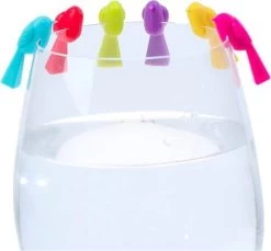 ProductGoods - 6x Marqueurs De Verre De Verre Vogels - Décoration De Glas - Marker De Verre - Décoration De Glas - Décoration - étiqueter Votre Glas -Dégustation Délicate 1200x1112 3