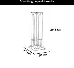 Porte-capsule Nespresso Argent- 32 Capsules - Tasses à Café Holder - Porte - Gobelets Pour Café Capsules 9 Porte-capsule Nespresso Argent- 32 Capsules - Tasses à Café Holder - Porte - Gobelets Pour Café Capsules -Dégustation Délicate 1200x1113