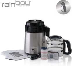 Versapers - Rainboy Penguin - Distillateur D' Water - Distillateur D'eau - Haute Qualité - Garantie 3 Ans - Carafe En Verre 16 Versapers - Rainboy Penguin - Distillateur D' Water - Distillateur D'eau - Haute Qualité - Garantie 3 Ans - Carafe En Verre -Dégustation Délicate 1200x1113 5