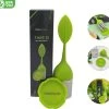 VibeGoods Infuseur à Thee - Passoire à Thee Passe Au Lave-vaisselle - Infuseur à Thee Pour Thee En Vrac Siliconen - Sans BPA - Vert -Dégustation Délicate 1200x1116 1