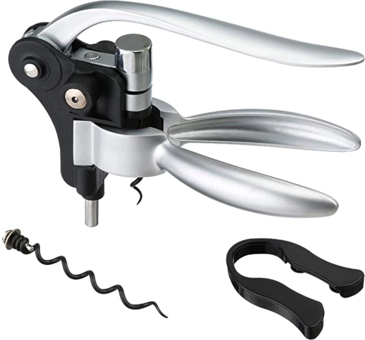 SdG - Tire-bouchon De Luxe - Décapsuleur - Décapsuleur - Aluminium Haute Qualité - 3 Pièces - Coffret Cadeau - Coffret Cadeau - Cadeau Vaderdag - Cadeau 4 SdG - Tire-bouchon De Luxe - Décapsuleur - Décapsuleur - Aluminium Haute Qualité - 3 Pièces - Coffret Cadeau - Coffret Cadeau - Cadeau Vaderdag - Cadeau – Image 2