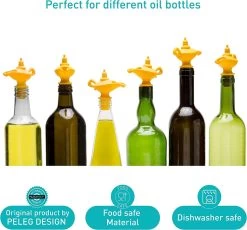 Oiladdin Bec Verseur Et Bouchon D'huile, Bec Verseur D'huile En Silicone Pour Huile D'olive, Bouchon De Bouteille De Distributeur D'huile De Design De Lampe Aladdin , 8 X 9 X 4,5 Cm, Jaune 14 Oiladdin Bec Verseur Et Bouchon D'huile, Bec Verseur D'huile En Silicone Pour Huile D'olive, Bouchon De Bouteille De Distributeur D'huile De Design De Lampe Aladdin , 8 X 9 X 4,5 Cm, Jaune -Dégustation Délicate 1200x1118 6