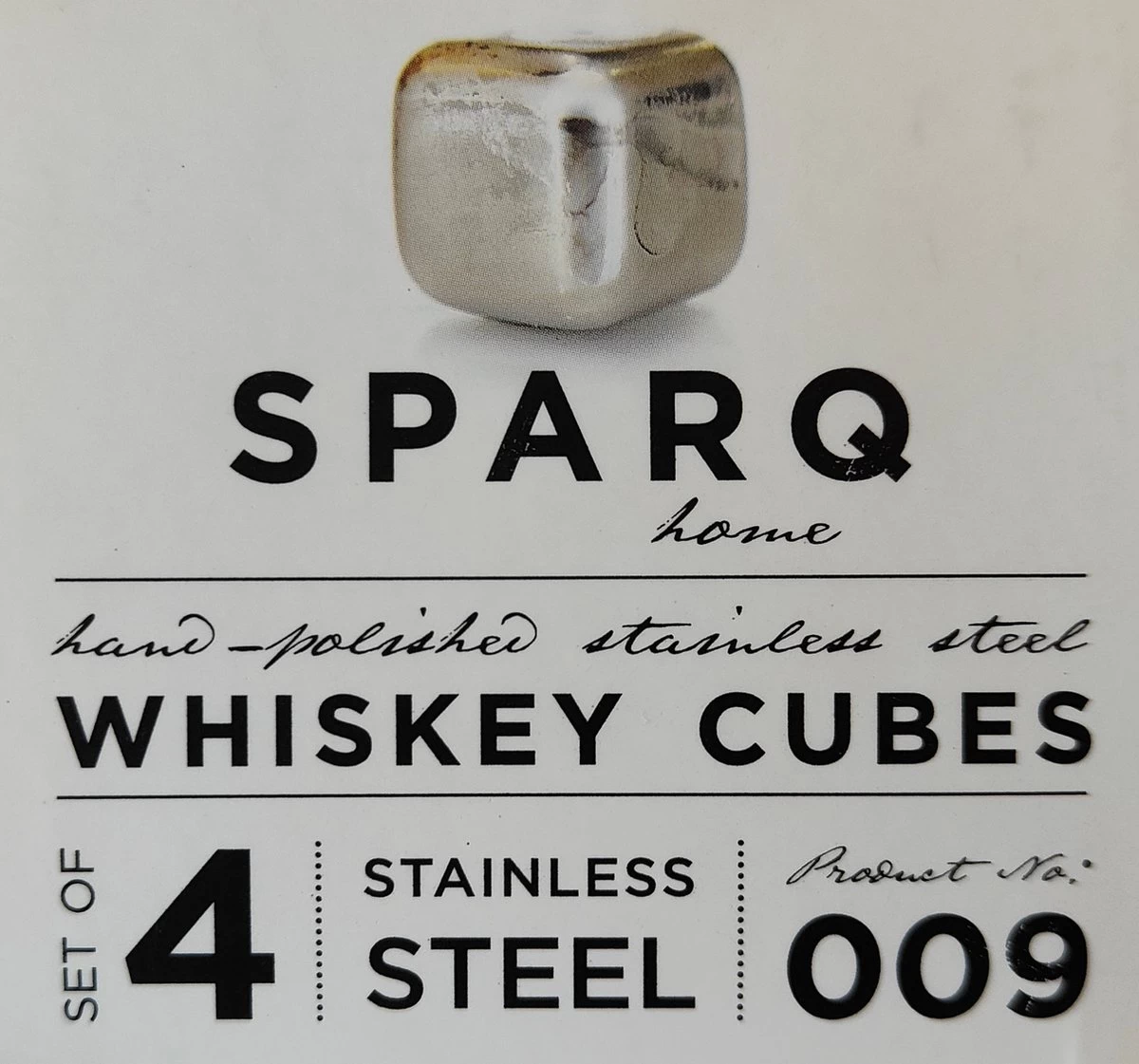 Sparq Home - Cubes à Whisky RvS - Pierres à Whisky - Ensemble De 4 Pièces - Pierres à Whisky - Pierres à Whisky - Glaçons - Cadeau - Noël 6 Sparq Home - Cubes à Whisky RvS - Pierres à Whisky - Ensemble De 4 Pièces - Pierres à Whisky - Pierres à Whisky - Glaçons - Cadeau - Noël – Image 4