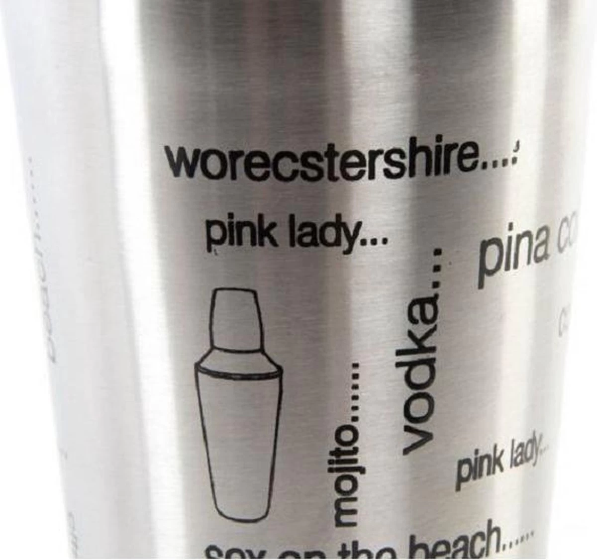 2x Shakers à Cocktails Argent 500 Ml En Acier Inoxydable - Fournitures De Cuisine - Fournitures Bar/café - Confection De Cocktails - Tasses à Mix/secouer 6 2x Shakers à Cocktails Argent 500 Ml En Acier Inoxydable - Fournitures De Cuisine - Fournitures Bar/café - Confection De Cocktails - Tasses à Mix/secouer – Image 4