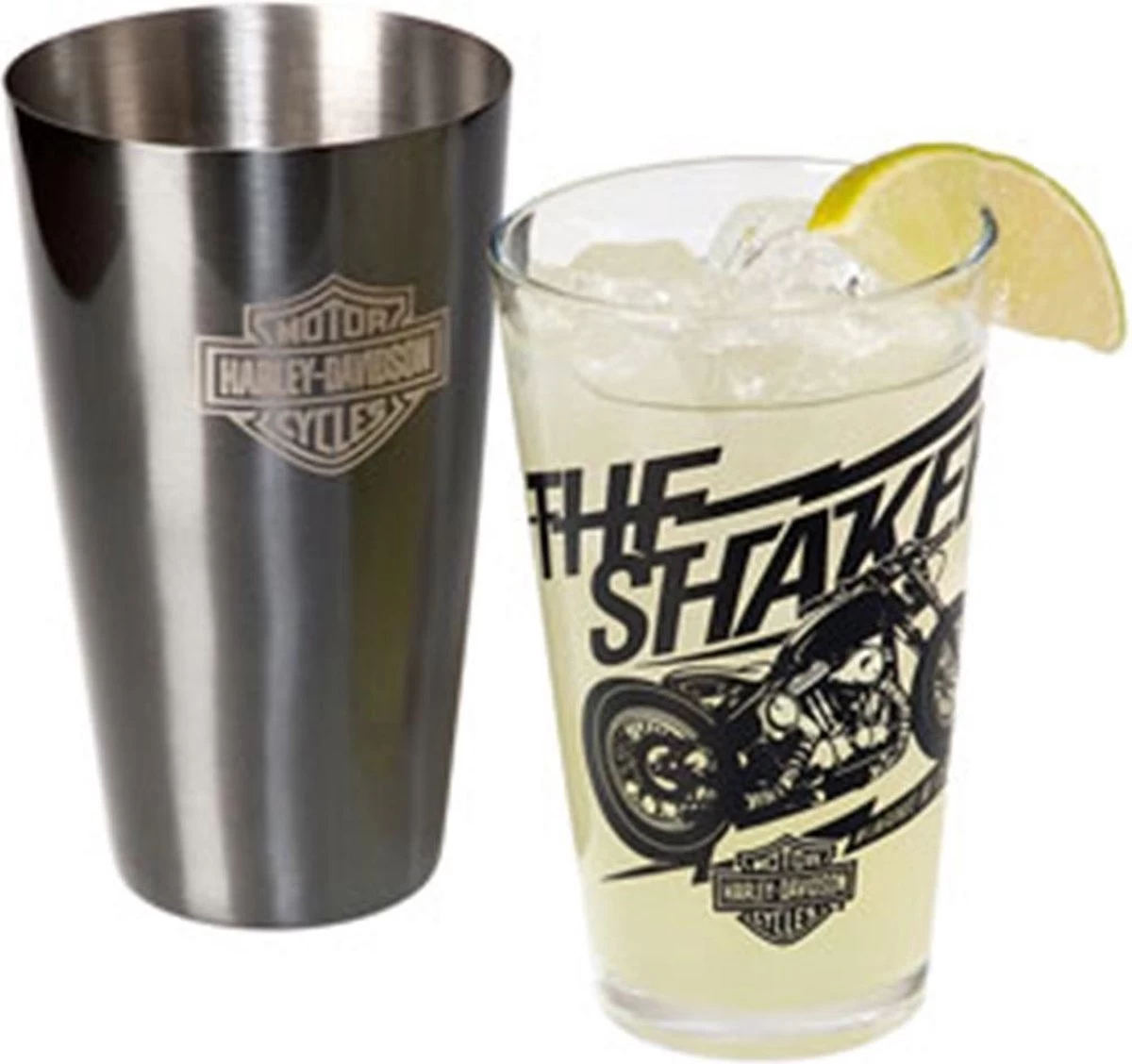 Harley Davidson Ensemble Shaker à Cocktail Boston Bar & Shield Harley-Davidson - DERNIÈRE CHANCE 3 Harley Davidson Ensemble Shaker à Cocktail Boston Bar & Shield Harley-Davidson - DERNIÈRE CHANCE