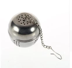 Oeuf De Thé En Acier Inoxydable - Filtre à Thé Mâle - Passoire à Thé En Vrac - Boule Aux Herbes - Passoire - Pinces - Infuseur - Oeuf De Thé - Mr Tea - Tea Man - Gris - 1 Pièce - EPIN 3D