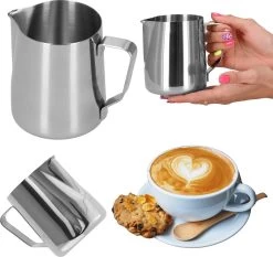 Pot à Mousser Le Lait Springos | Pot à Lait | Pot à Lait Mousser | ACIER INOXYDABLE | 600 Ml 14 Pot à Mousser Le Lait Springos | Pot à Lait | Pot à Lait Mousser | ACIER INOXYDABLE | 600 Ml -Dégustation Délicate 1200x1134 2