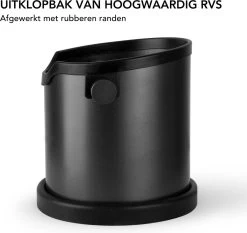 Maevory Knock Box Café - Knockbox - Knock Box - Groot - Zwart - Acier Inoxydable 12 Maevory Knock Box Café - Knockbox - Knock Box - Groot - Zwart - Acier Inoxydable -Dégustation Délicate 1200x1134