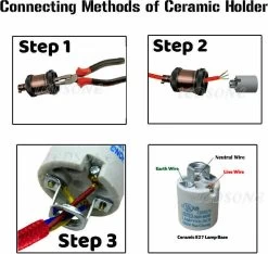 Lampe E27 Vintage Industrielle Or Rose Porte-Ampoule Lampe Rétro Antique -Dégustation Délicate 1200x1135 1