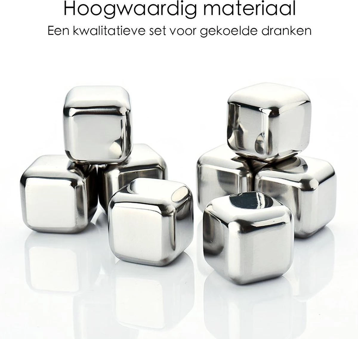 FLOKOO Whisky Stones Set (8 Pièces) Incl. - Pierres Whisky Les Tenailles - Luxe Coffret Cadeau Homme - Femme Cubes De Glace Réutilisables - Icecubes Avec Des Pinces 8 Pièces 5 FLOKOO Whisky Stones Set (8 Pièces) Incl. - Pierres Whisky Les Tenailles - Luxe Coffret Cadeau Homme - Femme Cubes De Glace Réutilisables - Icecubes Avec Des Pinces 8 Pièces – Image 3