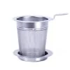 Filtre à Thé Avec Poignée Et Bac Collecteur | ACIER INOXYDABLE |Ø 5 Cm | Perdre Du Thé |TeaLogic -Dégustation Délicate 1200x1138 1