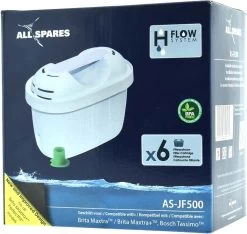Filtre à Eau AllSpares 100486 / 101929 / BR-1022214-12 Pour Brita Maxtra, Maxtra+ Et Bosch Tassimo - Pack De 6 Avec Cartouches Filtrantes -Dégustation Délicate 1200x1139 8