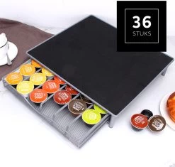 QY Porte-capsules Avec Tiroir Pour 36 Capsules De Café Dolce Gusto Et Plaque Pour Votre Machine à Café 14 QY Porte-capsules Avec Tiroir Pour 36 Capsules De Café Dolce Gusto Et Plaque Pour Votre Machine à Café -Dégustation Délicate 1200x1141