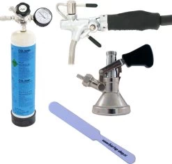 Pistolet à Bière Complet Avec Bouteille De CO2 Jetable-Triple