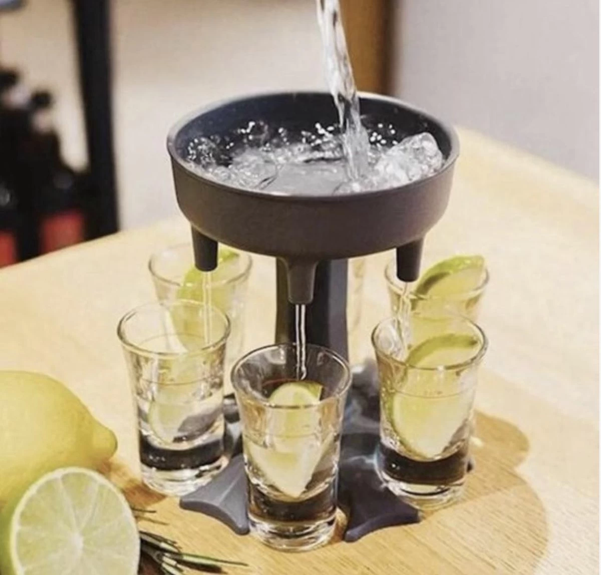 Fontaine à Shot Avec 6 Verres à Shot Bouchons Colorés Et Anti-fuites - Machine à Shot - Distributeur à Shot - Verseur - Shot - Verres à Shot - Distributeur - Boisson - Fête - 5 Fontaine à Shot Avec 6 Verres à Shot Bouchons Colorés Et Anti-fuites - Machine à Shot - Distributeur à Shot - Verseur - Shot - Verres à Shot - Distributeur - Boisson - Fête - – Image 3