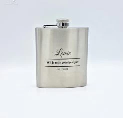 [Nice Petites Choses] - Flasque Personnalisée - Serez-vous Mon Meilleur Homme ?