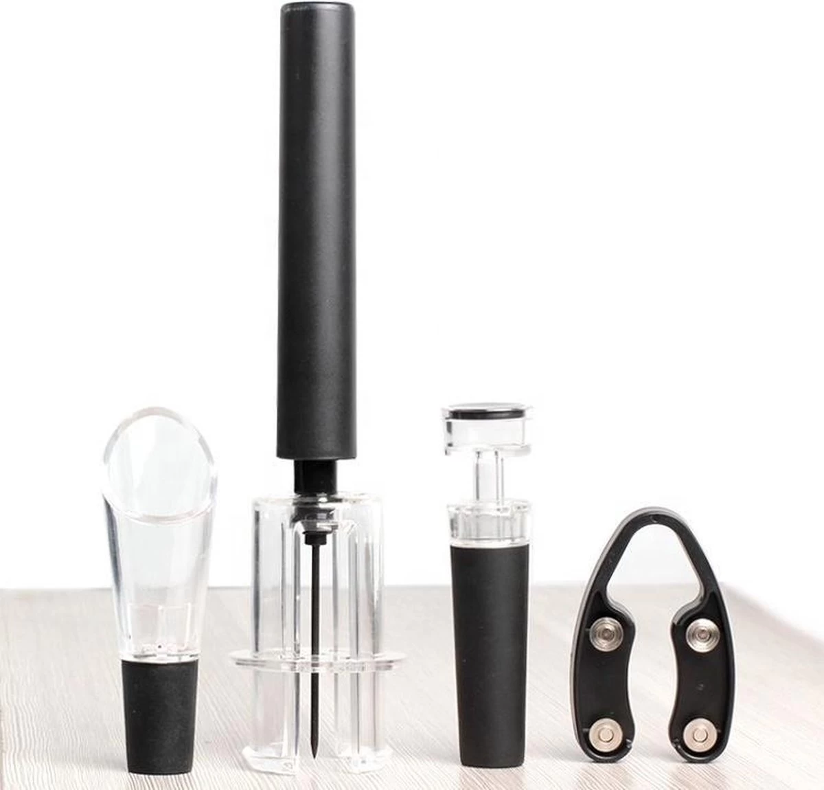 Ensemble D'ouvre-vin Paddio - Ensemble De Vin De Luxe Avec Tire-bouchon, Bec Verseur, Bouchon De Vin Et Coupe-papier - Coffret Cadeau - Coffret Cadeau 6 Ensemble D'ouvre-vin Paddio - Ensemble De Vin De Luxe Avec Tire-bouchon, Bec Verseur, Bouchon De Vin Et Coupe-papier - Coffret Cadeau - Coffret Cadeau – Image 4