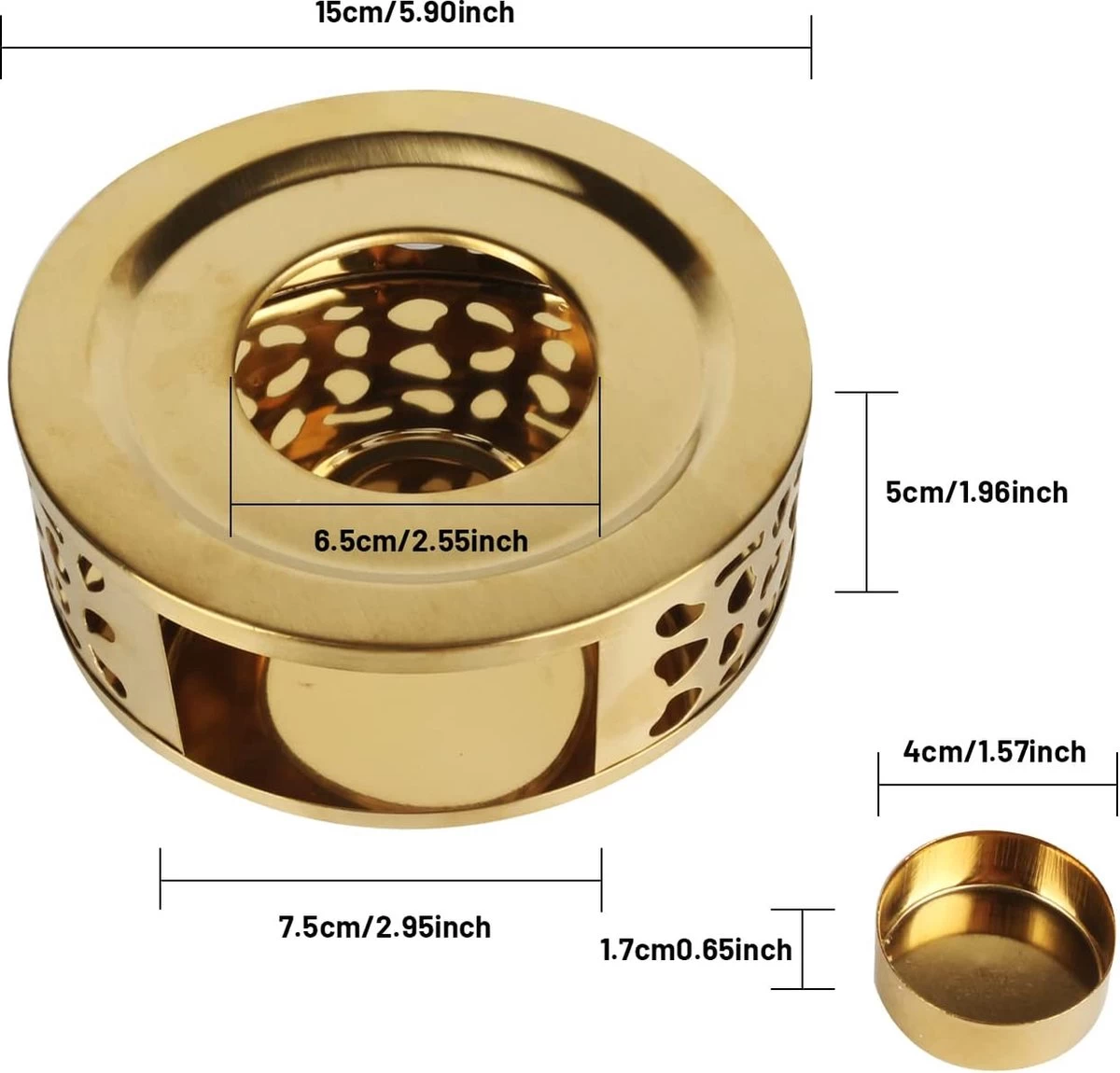 Théière Pour Théière Chauffe-thé En Acier Inoxydable Bouilloire Chauffe-plat Porte-bougie Chauffe-théière Chauffe-thé Chauffe-thé Chauffe-chauffage Avec Porte-bougie Chauffe-plat 4 Théière Pour Théière Chauffe-thé En Acier Inoxydable Bouilloire Chauffe-plat Porte-bougie Chauffe-théière Chauffe-thé Chauffe-thé Chauffe-chauffage Avec Porte-bougie Chauffe-plat – Image 2