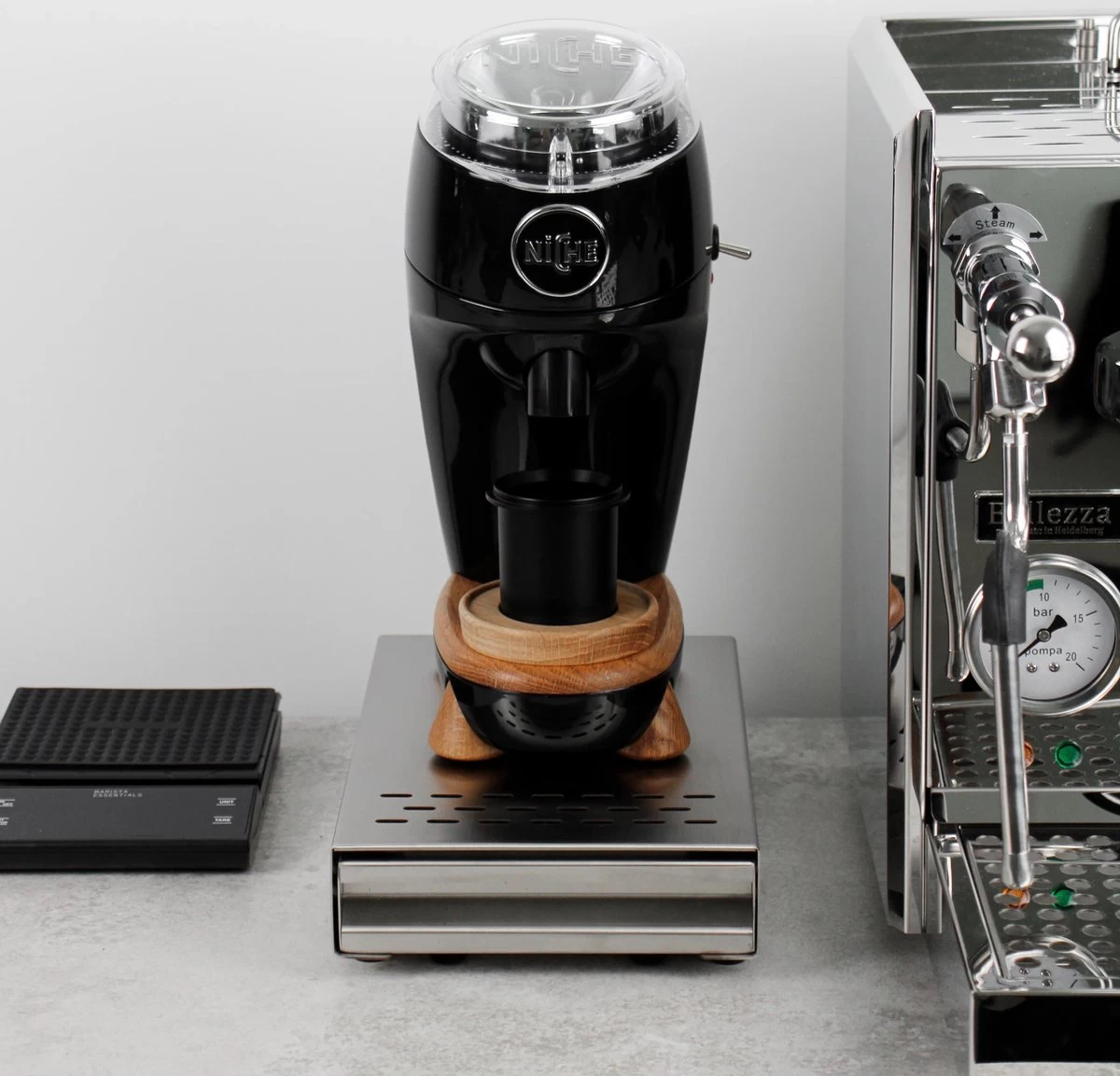 Mini Plateau à Tasses - Argent - Acier Inoxydable - 25cm X 18cm X 8cm - Batteur à Café 7 Mini Plateau à Tasses - Argent - Acier Inoxydable - 25cm X 18cm X 8cm - Batteur à Café – Image 5