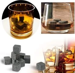BOTC Whisky Stones Glaçons Réutilisables - Pierres à Whisky Réutilisables - 9 Pièces-KWISO156 -Dégustation Délicate 1200x1154 4