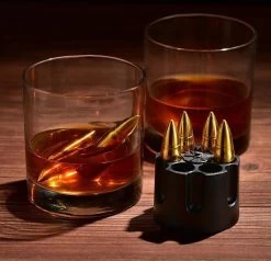 TDR-RVS 6 Pierres à Whisky- Avec Une Forme De Balle-réutilisable-or 11 TDR-RVS 6 Pierres à Whisky- Avec Une Forme De Balle-réutilisable-or -Dégustation Délicate 1200x1156 4