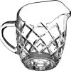 KADAX Pot à Lait En Verre, Pot à Lait Avec Anse, Pot à Chantilly, Sauce, Petit Pot En Verre Pour Lait, Crème, Sauce, Café, Facile à Nettoyer, Transparent (200 Ml, Diamants) -Dégustation Délicate 1200x1158 3