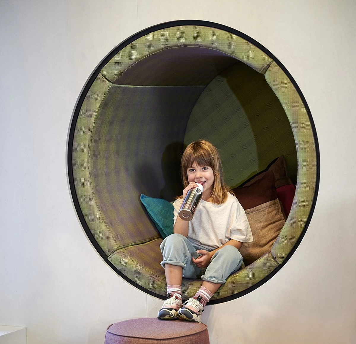 Mepal - Gourde Isotherme Flip-up Campus - Fleurs & Papillons - Gourde Avec Paille - Garde Votre Boisson Chaude Jusqu'à 9h Et Froide Pendant 12h - Gourde Enfant - Thermos 5 Mepal - Gourde Isotherme Flip-up Campus - Fleurs & Papillons - Gourde Avec Paille - Garde Votre Boisson Chaude Jusqu'à 9h Et Froide Pendant 12h - Gourde Enfant - Thermos – Image 3