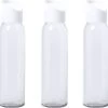 Bouteille D'eau / Gourde En Verre 3x Pièces Transparente Avec Bouchon à Vis Avec Poignée 470 Ml - Bouteille De Sport - Bouteille De Sport -Dégustation Délicate 1200x1163 12