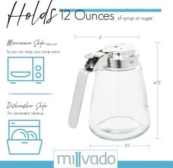 Distributeur De Sucre/sirop Millvado - Sucrier - Sucrier/pichet De Sirop Pour La Maison Et L'hôtellerie 9 Distributeur De Sucre/sirop Millvado - Sucrier - Sucrier/pichet De Sirop Pour La Maison Et L'hôtellerie -Dégustation Délicate 1200x1163