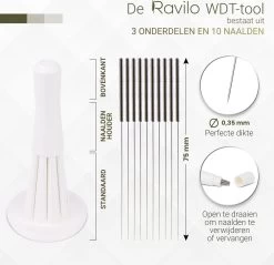 Ravilo® WDT Avec 10 Aiguilles - Wit - Outil De Distribution Espresso - Weiss Distribution Technique - Outil De Distribution WDT - 58 Mm 11 Ravilo® WDT Avec 10 Aiguilles - Wit - Outil De Distribution Espresso - Weiss Distribution Technique - Outil De Distribution WDT - 58 Mm -Dégustation Délicate 1200x1163 5