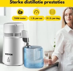 Purificateur D'eau Thuys - Distillateur D'eau - Distillateur - Filtre à Eau - Adoucisseur D'eau - 750W - Inox - 4L 16 Purificateur D'eau Thuys - Distillateur D'eau - Distillateur - Filtre à Eau - Adoucisseur D'eau - 750W - Inox - 4L -Dégustation Délicate 1200x1164 15