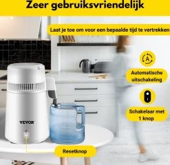 Purificateur D'eau Thuys - Distillateur D'eau - Distillateur - Filtre à Eau - Adoucisseur D'eau - 750W - Inox - 4L 24 Purificateur D'eau Thuys - Distillateur D'eau - Distillateur - Filtre à Eau - Adoucisseur D'eau - 750W - Inox - 4L -Dégustation Délicate 1200x1164 20