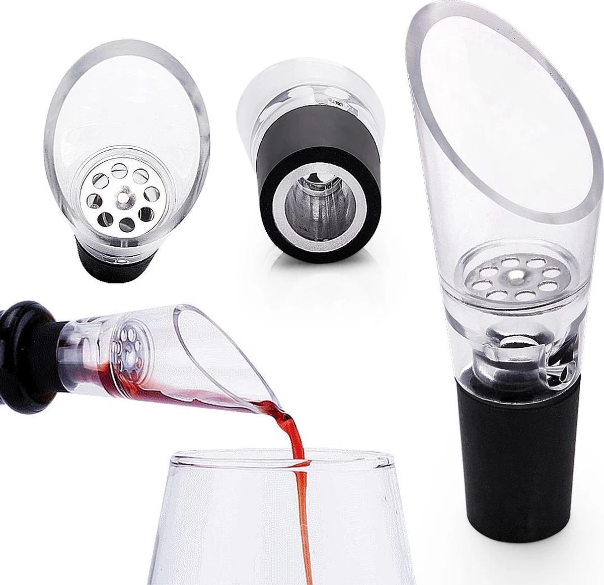 MD- Goods ® Tire-bouchon + Accessoires Pour Le Vin Coffret Cadeau – Coffret Tire-bouchon – Décapsuleur – Bec Verseur – Tire-bouchon – Embout Cadeau – Cuir – Marron 5 MD- Goods ® Tire-bouchon + Accessoires Pour Le Vin Coffret Cadeau – Coffret Tire-bouchon – Décapsuleur – Bec Verseur – Tire-bouchon – Embout Cadeau – Cuir – Marron – Image 3