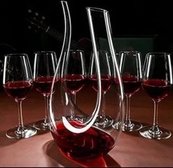 Onirique - Aérateur De Vin - Carafe à Vin - Carafe à Vin - Vin - Aérateur - Anti-goutte - Rapide - Décanter - Verseur De Carafe - Forme En U 11 Onirique - Aérateur De Vin - Carafe à Vin - Carafe à Vin - Vin - Aérateur - Anti-goutte - Rapide - Décanter - Verseur De Carafe - Forme En U -Dégustation Délicate 1200x1166 2