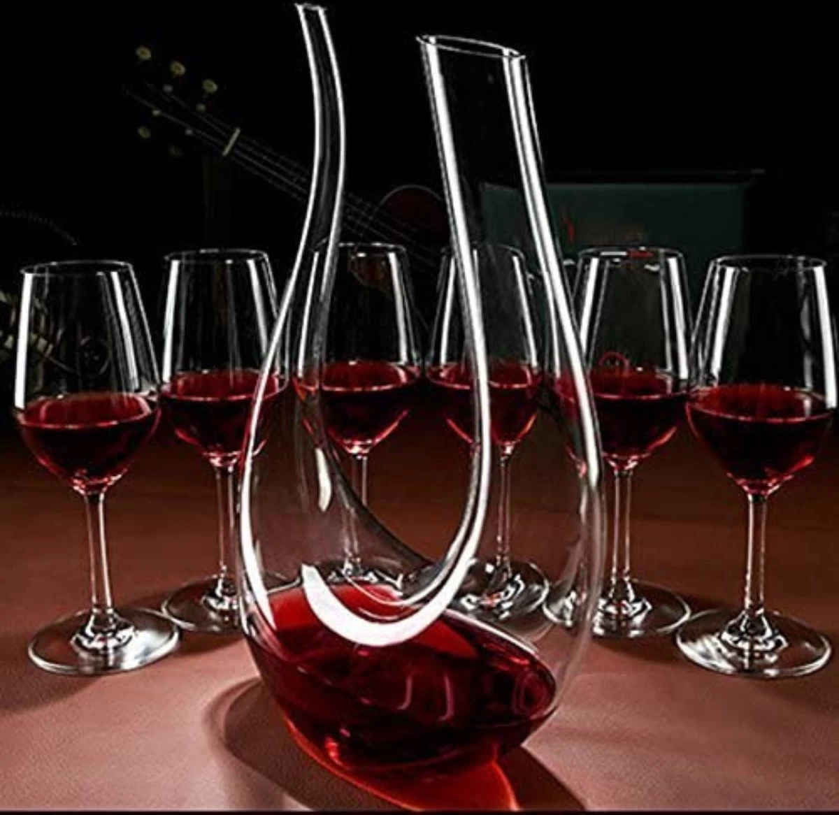 Onirique - Aérateur De Vin - Carafe à Vin - Carafe à Vin - Vin - Aérateur - Anti-goutte - Rapide - Décanter - Verseur De Carafe - Forme En U 5 Onirique - Aérateur De Vin - Carafe à Vin - Carafe à Vin - Vin - Aérateur - Anti-goutte - Rapide - Décanter - Verseur De Carafe - Forme En U – Image 3