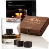 Lumaland - Pierres à Whisky - En Granit De Haute Qualité - Pierres à Whisky - Avec Boîte En Bois, Sac De Rangement Et Pince En Acier Inoxydable - Lot De 9 - Noir -Dégustation Délicate 1200x1167 7