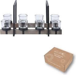 Orange85 Tea Light Holder - Photophore - Photophores Glas - Set - 8 Porte - Pièces Tea Lights - Tea Lights Porte - Glas - Contemporain - Décor 9 Orange85 Tea Light Holder - Photophore - Photophores Glas - Set - 8 Porte - Pièces Tea Lights - Tea Lights Porte - Glas - Contemporain - Décor -Dégustation Délicate 1200x1170