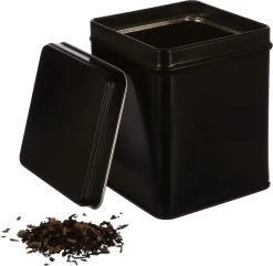 6 X Boîte De Rangement Carrée Classique / Boîte à Thé, Empilable, Avec 6 étiquettes, étanches Aux Arômes En Métal Pour 140 G Earl Grey Chacune, | 9,8 X 7,6 X 7,6 Cm (H, L, P) également Idéal Comme Pot à Café, à Riz Ou à épices 11 6 X Boîte De Rangement Carrée Classique / Boîte à Thé, Empilable, Avec 6 étiquettes, étanches Aux Arômes En Métal Pour 140 G Earl Grey Chacune, | 9,8 X 7,6 X 7,6 Cm (H, L, P) également Idéal Comme Pot à Café, à Riz Ou à épices -Dégustation Délicate 1200x1172