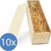 Boite à Vin Bois - 10 Pièces - Couvercle Coulissant - Y Compris Laine De Bois 1 Boite à Vin Bois - 10 Pièces - Couvercle Coulissant - Y Compris Laine De Bois -Dégustation Délicate 1200x1173 2