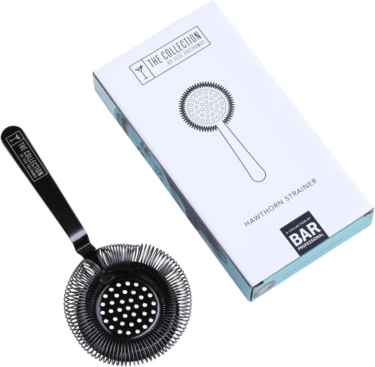 Hawthorne Strainer By Tess Posthumus - Passoire à Cocktail - Noir 5 Hawthorne Strainer By Tess Posthumus - Passoire à Cocktail - Noir – Image 3