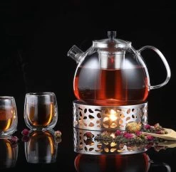 Chauffe-thé En Céramique / Ragoût Pour Théière Ragoût Pour Théière - Chauffe-thé, Chauffe-café Tasse Pour Théière, Chauffage Et Conservation Du Café, Du Thé Ou Du Lait -Dégustation Délicate 1200x1177