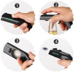 Ouvre-bouteille BOTC - Tireur De Bouchon De Bière - Ouvre-bière - Ouvre-bouteille De Bière - Zwart 11 Ouvre-bouteille BOTC - Tireur De Bouchon De Bière - Ouvre-bière - Ouvre-bouteille De Bière - Zwart -Dégustation Délicate 1200x1178 5